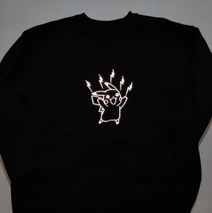 Forever 21 Pokémon Pikachu reflective Crew necks